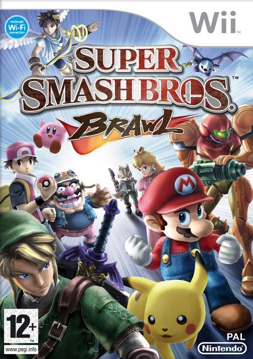 Super Smash Bros Brawl (Nintendo Wii), Spelcomputers en Games, Games | Nintendo Wii, Gebruikt, Vanaf 7 jaar, Verzenden