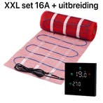 XXL elektrische vloerverwarming  16A 55 m², Ophalen of Verzenden, Nieuw