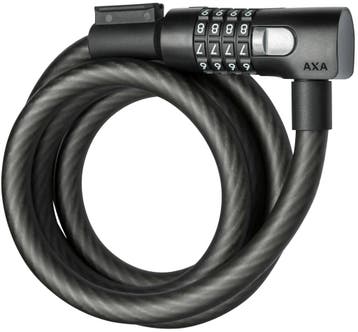 Kabelslot AXA Resolute C15-180 Code - Zwart, Fietsen en Brommers, Fietsaccessoires | Fietssloten, Verzenden, Nieuw
