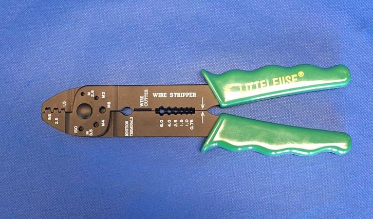 AMP tang - Multi krimp- en striptang met knip, strip en krim, Doe-het-zelf en Verbouw, Elektra en Kabels, Overige typen, Nieuw