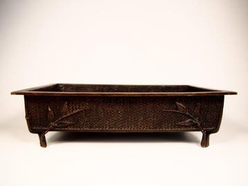 Seimin ju  - Murata Seimin  - Jardinière - Gemarkeerd