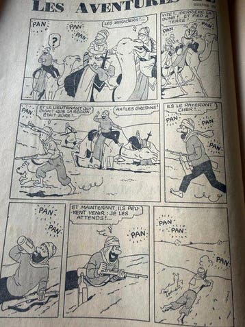 Tintin- Le soir Jeunesse - 24 avril 1941 - 1941, Nieuw