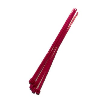 Trekbandjes Tie wraps Donker Roze (6 stuks) 2,5 X 150 mm, Verzenden, Nieuw