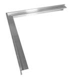 Roval aluminium buitenhoek 60 x 64 mm, Doe-het-zelf en Verbouw, Dakpannen en Dakbedekking, Ophalen of Verzenden, Nieuw