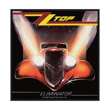 ZZ Top - Eliminator - patch officiële merchandise, Ophalen of Verzenden, Nieuw, Kleding
