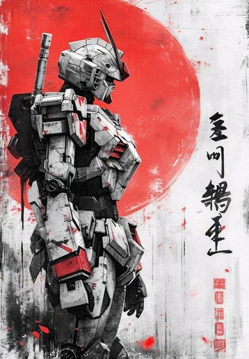 Artxlife - Red Mobile Suit Gundam