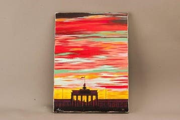 Berlijn – hoofdstad – Dynamisch expressionistisch