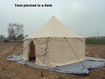 Middeleeuwse tent, Caravans en Kamperen, Tenten, Ophalen, Nieuw, Meer dan 6