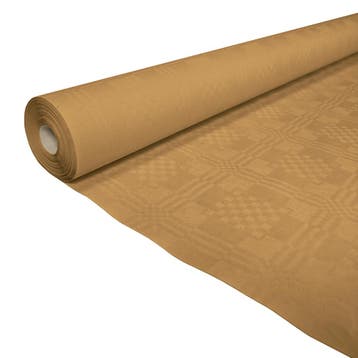 Papieren Tafelkleed Goud (1,19x6m), Ophalen of Verzenden, Nieuw