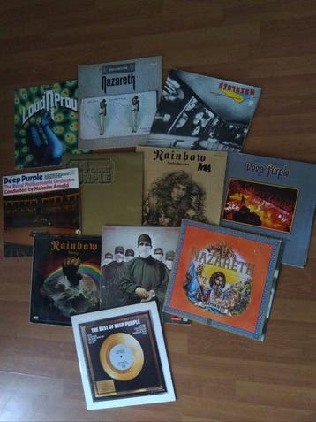 Deep Purple . Nazareth , Rainbow - 11 Album Rock - LP albums, Cd's en Dvd's, Nieuw in verpakking