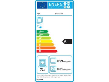 Neff B2CCJ7AK0 - Inbouw oven - Pyrolyse CircoTherm 71L -, Witgoed en Apparatuur, Ovens, Verzenden, Nieuw