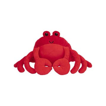 Nature Planet krab knuffel - pluche - rood - 25 cm, Verzenden, Nieuw