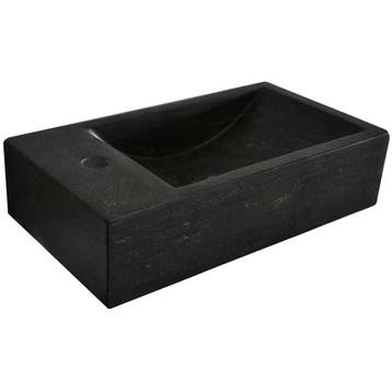 Wiesbaden Raw - Fontein Links - 40x22x10cm - Hardsteen, Ophalen of Verzenden, Nieuw