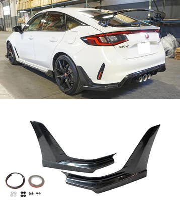 ABS Achterlip Zwart Honda Civic, Auto-onderdelen, Honda, Nieuw, Ophalen of Verzenden, Achter