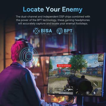 Baseus GH02 Gaming Headset: Draadloos, Bluetooth 5.3, 2.4G,, Audio, Tv en Foto, Verzenden, Nieuw