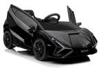 Kinderauto, LAMBORGHINI SIAN zwart, RC , multimedia, Ophalen of Verzenden, Nieuw
