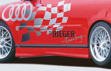 Rieger side skirt | geschikt voor Audi A3 8L 5-deurs | ABS, Verzenden, Nieuw, Audi
