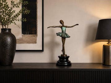Milo (1910-1978) - After - sculptuur, Elegante Ballerina -, Antiek en Kunst