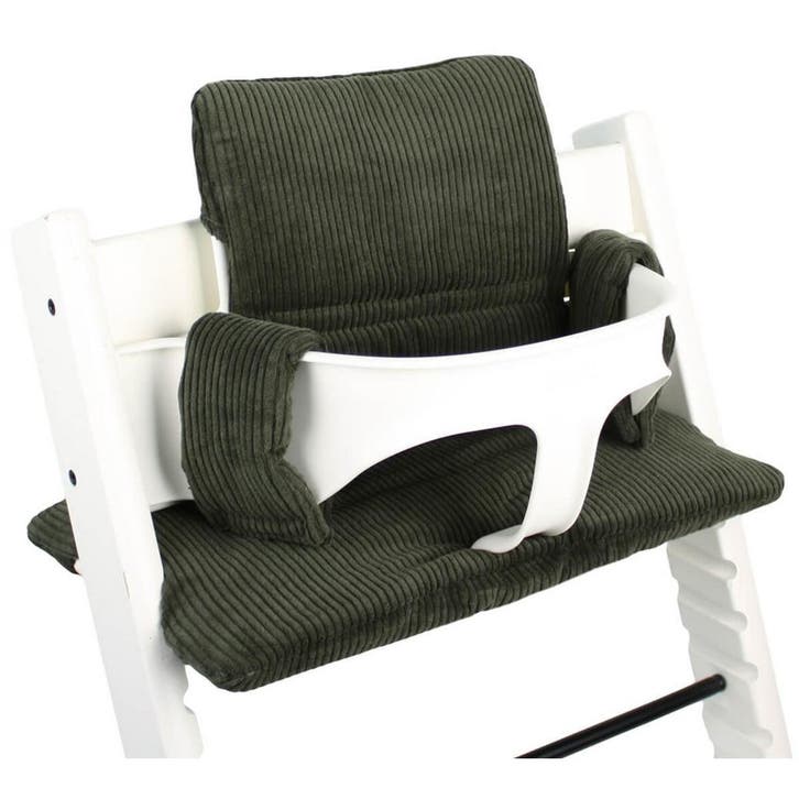 Tripp Trapp Kussen | Groen rib, Kinderen en Baby's, Kinderstoelen