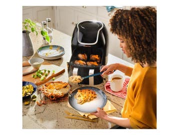 Russell Hobbs Satisfry Air Dual Basket 8.5L Airfryer -, Verzenden, Zo goed als nieuw