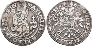 1/2 Guldentaler, daalder zu 30 Kreuzer Kuttenberg 1567 Ha..., Verzenden