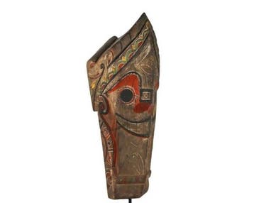 Lion Batak sur Socle - Beeld - Batak - Indonesië, Antiek en Kunst, Kunst | Niet-Westerse kunst