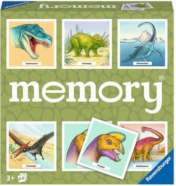 Dinosaurussen - Memory | Ravensburger - Kinderspellen, Verzenden, Nieuw