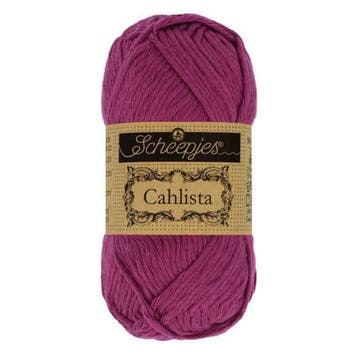Scheepjes Cahlista 50 gr - 128 Tyrian Purple, Verzenden, Nieuw