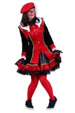 Dames Pietenpak Graciosa Rood-Zwart - L, Verzenden, Nieuw