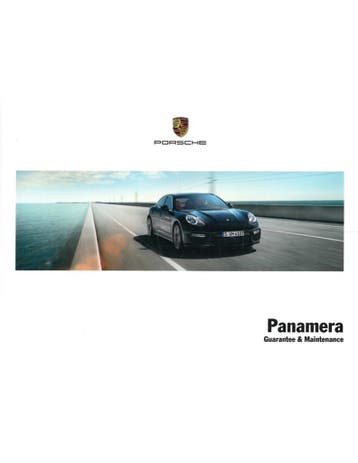 2014 PORSCHE PANAMERA GARANTIE & ONDERHOUD ENGELS