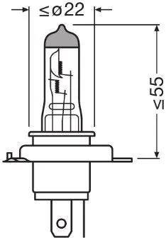 Osram H4 Cool Blue Intense Set 2x 5000K 100% meer licht 6..., Ophalen of Verzenden, Nieuw