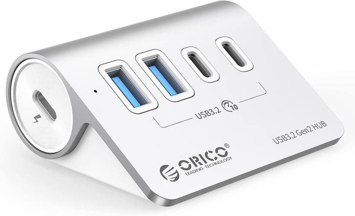 USB 3.2 Hub Adapter | 0.5m Kabel | 45% Korting Snelle Deal, Computers en Software, Dockingstations, Telefoon, Zo goed als nieuw