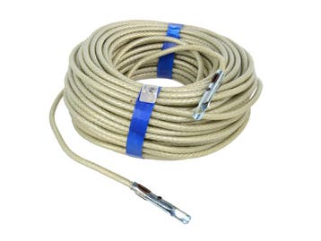 Staalkabel - 6mm - Geplastificeerd - 36 Meter - Stalenkabel, Ophalen of Verzenden, Nieuw