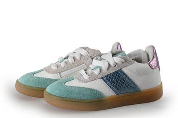 Muyters Sneakers Meisjes in maat 26 Blauw, Verzenden, Jongen of Meisje, Schoenen, Zo goed als nieuw