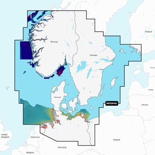 Navionics MSD/Platinum+ Large NPEU645L Skagerrak & Kattegat, Watersport en Boten, Navigatiemiddelen en Scheepselektronica, Ophalen of Verzenden