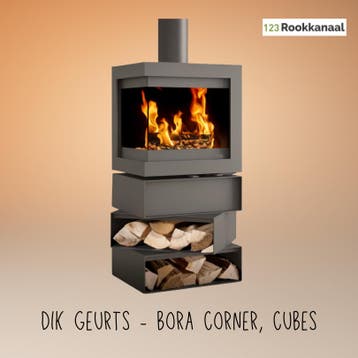 Dik Geurts kachel voordelig / scherpe prijs, Ophalen of Verzenden, Nieuw, Hout, Vrijstaand
