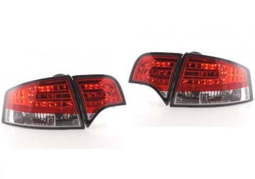 Achterlichten Audi A4, 04-07 limousine LED helder rood/wit, Ophalen of Verzenden, Nieuw