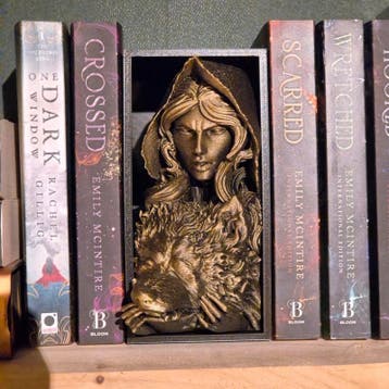 Little red hood with wolf Enchantment Book Nook: A Seductive, Verzamelen, Beelden en Beeldjes, Verzenden, Nieuw
