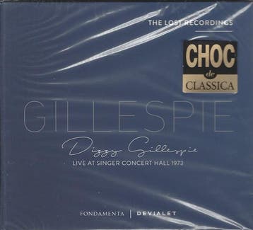 cd digi - Dizzy Gillespie - Live At Singer Concert Hall 1973, Cd's en Dvd's, Verzenden, Zo goed als nieuw