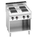 GGM Gastro | Elektrisch fornuis - 700 - 800x714mm - 10,4 kW, Witgoed en Apparatuur, Fornuizen, Verzenden, Nieuw, Inbouw