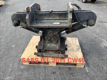 Kantelstuk CW40 Powertilt Verachtert, Ophalen, Graafmachine