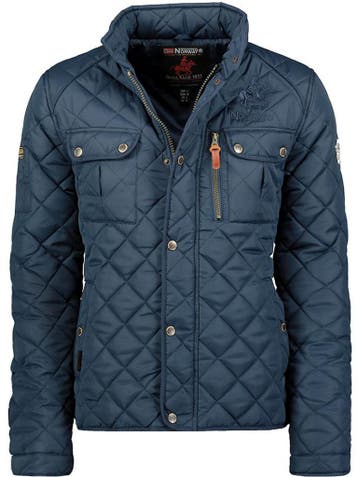 Geographical Norway Royal Club Winterjas Opstaande Kraag, Verzenden, Nieuw, Blauw