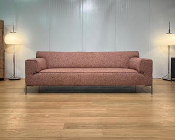 Design on Stock Bloq 3-Zits Bank Nieuw Gestoffeerd, Design Bank Bankstel Zetel 3-Zits Design on Stock, 75 tot 100 cm, Ophalen of Verzenden