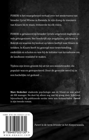 Fureri 9789493023130 Marc Dedecker, Verzenden, Gelezen, Marc Dedecker