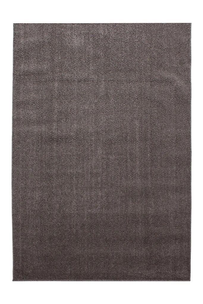 Laagpolig Vloerkleed | Ata | Effen | Mokkabruin | 60x100 cm, Huis en Inrichting, Stoffering | Tapijten en Kleden, Verzenden