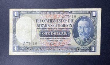 Straits Settlements. - 1 Dollar - 1935 - Pick 16 (Zonder