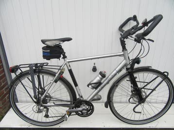 Handgemaakte Koga Traveller vakantiefiets schijfremmen v524, Ophalen, 28 inch, Gebruikt, 57 tot 61 cm