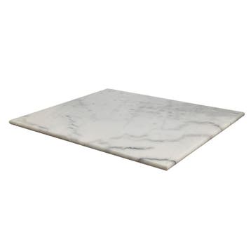 Rechthoekig marmer tafelblad 70 x 60 cm - tafelbladen marmer, Ophalen of Verzenden, Nieuw in verpakking, Meubilair