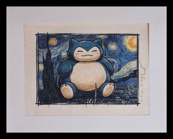 Emma Wildfang - Snorlax Dreaming in Starlight - Tribute, Nieuw