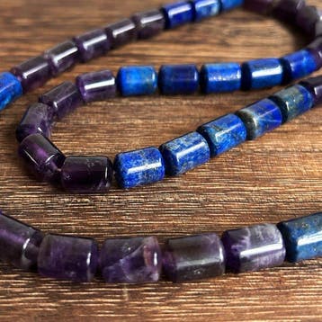 Afghaanse lapis lazuli ketting - 1900-2000